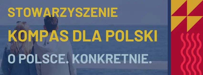 Baner informujący o Stowarzyszeniu.